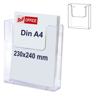 expositor plastico de pared folletos Din A4