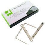 fastener encuadernador Rapesco Staedtler plateado caja 50 ud