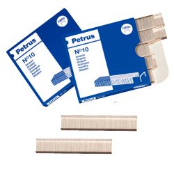 grapas petrus numero 10 caja 1000 uds galvanizada