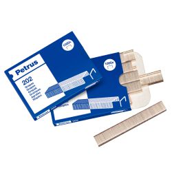 grapas petrus 202 para bambina 1000 uds plata galvanizadas