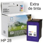 HP 28 - Cartucho C8728A 17ml 50%+Tinta - remanufacturado
