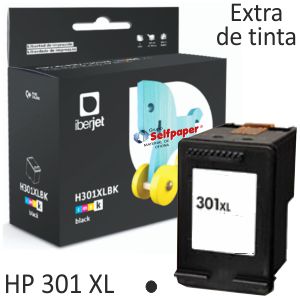 HP 301XL Cartucho tinta compatible negro Deskjet 1050 2050S