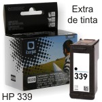HP 339 compatible -cartucho C9867E negro 21ml tinta extra
