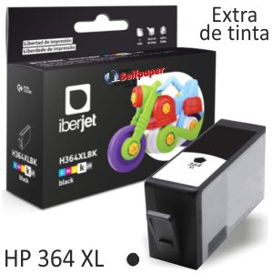 HP 364XL Cartucho compatible tinta negra Photosmart CN684EE