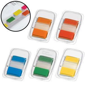 Index - Puntos separadores plastico - banderitas unicolor