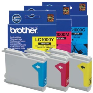 Cartucho tinta original Brother LC1000 LC-1000 LC 100 color