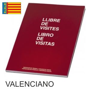 Libro Registro Visitas Valenciano castellano LLibre Visites