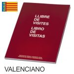 Libro Registro Visitas Valenciano castellano LLibre Visites