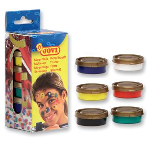 Maquillaje pintura para la cara infantil en crema colores