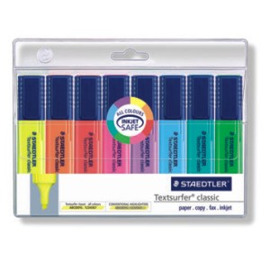 rotuladores fluorescentes staedtler textsurfer b/8 uds