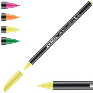 marcador Fibra Edding 1200 rotulador fluorescente neon