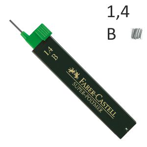 Minas Faber 1,4 B Caja De 12 U Superpolimeras 1.4 B