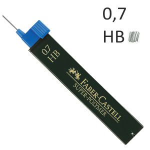 Minas Faber-Castell 0,7 Caja De 12 uds Superpolimeras