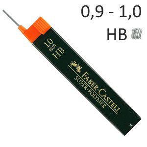 Minas Faber 1,0 / 0.9 Caja 12 U Superpolimeras