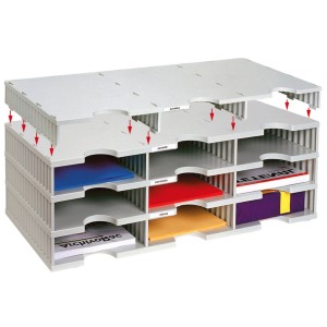 Modulo Archivodoc Trio (ampliacion) Gris