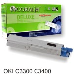 OKI C3300 C3400 C3450 C3600 compatible - Toner negro