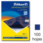 Papel Calco carbon azul manual caja 100 hojas Pelikan