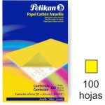Papel Carbon calco Pelikan  C/100 Amarillo Manual