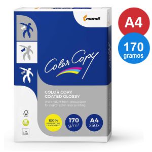 Papel Laser Din A4 Colorcopy coated Glossy brillo 170 gramos