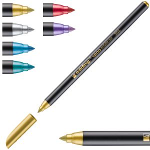 Rotulador Edding 1200 colores Metalizados