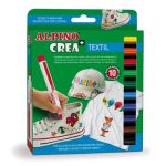 Rotuladores para tela Alpino Textil 10 Colores para camiseta