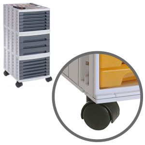 Ruedas Para Archivotec Juego 4 ruedas series 6000
