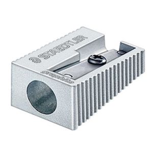 sacapuntas metalico staedtler aluminio cu�a