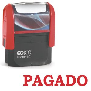 sello / cuño automático pagado auto entintable PAGADO