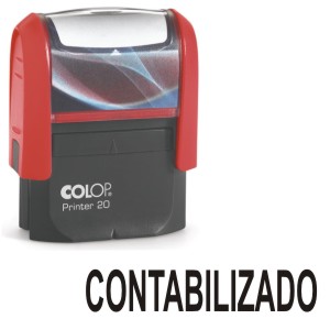 cuño sello automatico Contabilizado autoentintable CONTABILI