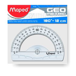 Semicirculo Maped Graphic 12 cms - transportador angulos