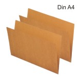 Subcarpeta Din A4 Kraft tabaco marron 180 grs Unipapel