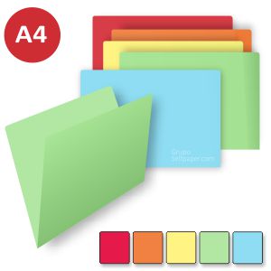 Subcarpetas Uni System Unipapel Din a4 colores paquete 50