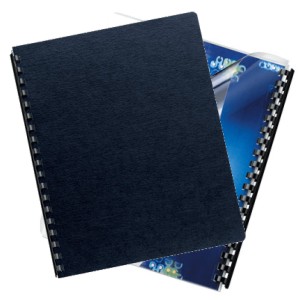 Tapa Dura Fellowes Tela Pte.100 Linen Din A4 Azul