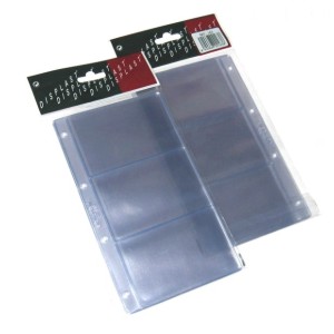 recambio de fundas para tarjetero 4 anillas