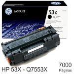 Toner Original Hewlett Packard HP Q7553x Alta Cap. 7000 P�g