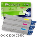 Toner Oki C3300 C3400 C3450 C3600  cada color