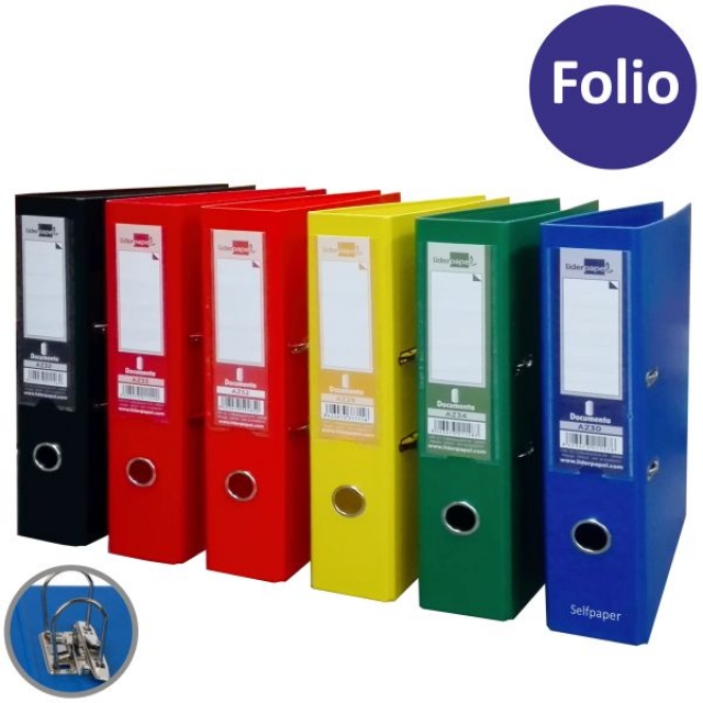 Comprar Archivador AZ palanca Liderpapel Documenta folio ancho color