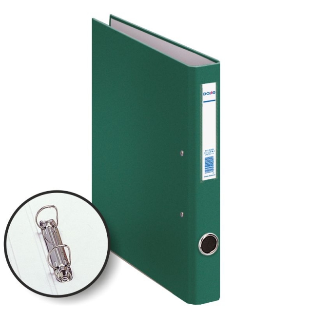 Comprar Carpeta 2 anillas 25 mm Folio Dohe Oficolor Verde 09423