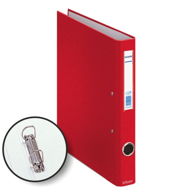 Comprar Carpeta 2 anillas 25 mm Folio Dohe Oficolor Rojo 09422