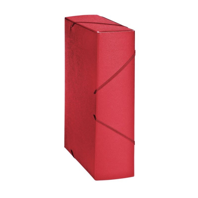 Comprar Carpeta caja de Proyectos Lomo 9 Cms Rojo