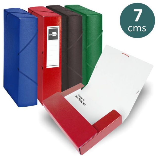 Comprar Carpeta, caja de proyectos Lomo 7 cms Liderpapel