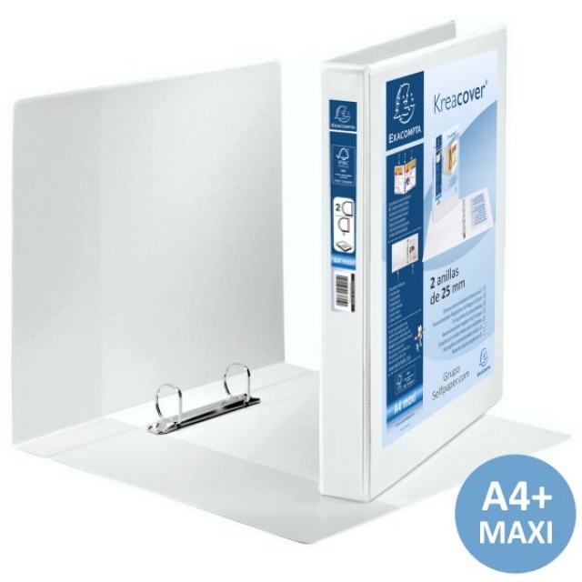 Comprar Carpeta canguro 2 anillas 30 mm Exacompta A4+ Maxi