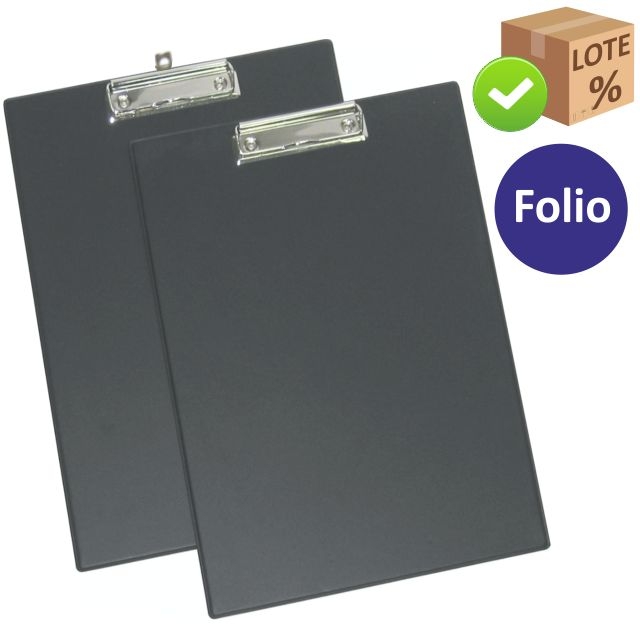 Comprar Carpeta con pinza de alambre - tablilla en Negro