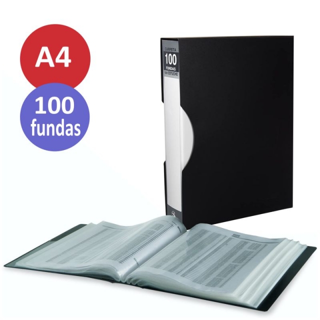 Comprar Carpeta de 100 Fundas - escaparate - con caja - funda