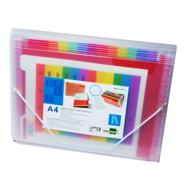 carpeta fuelle colores spectrafile din a4 29300