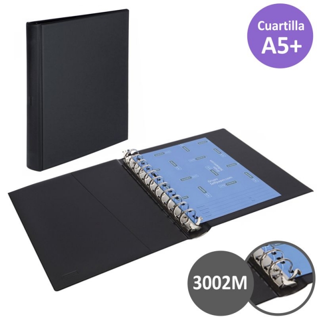 Comprar Carpeta Multifin 3002-M cuartilla 11 anillas 25 mm
