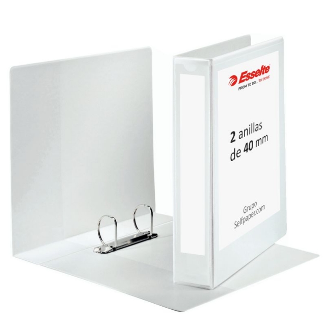 Comprar Carpeta Canguro personalizable Esselte Plus 2 anillas 40mm