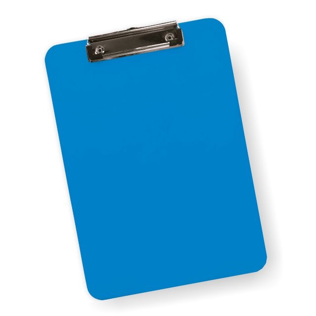 Comprar Carpeta pinza portanotas miniclip Din A4 color azul