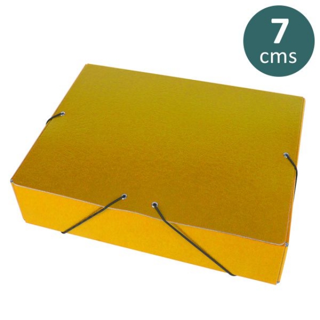Comprar Carpeta de proyectos Liderpapel Lomo 7 cm Amarillo