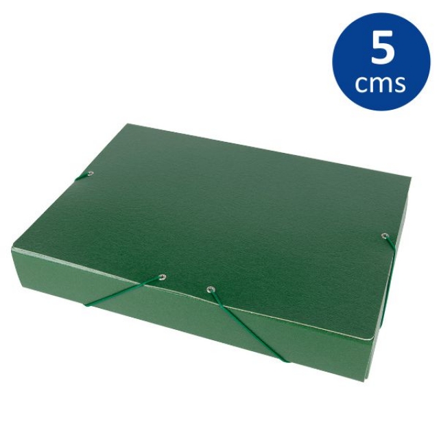 Comprar Carpeta proyectos Liderpapel PJ56, lomo 5 cms Verde